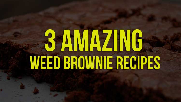 3 Amazing Weed Brownie Recipes