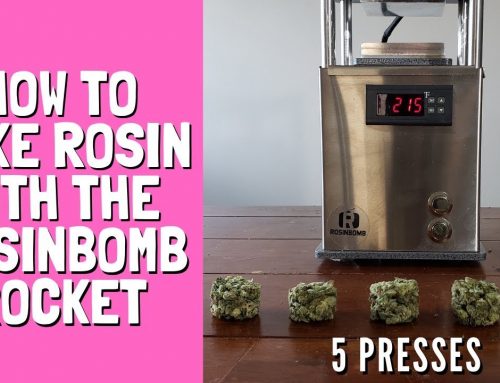How to make Rosin with the RosinBomb Rocket