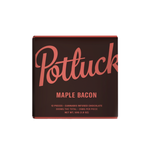Buy maple bacon flavoured weed edibles online.