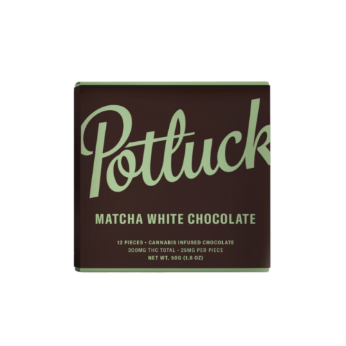 Buy white matcha flavoured weed chocolate online in Canada.