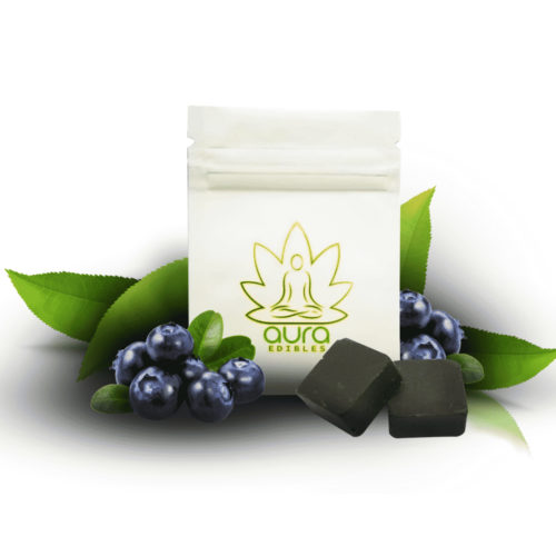 Blueberry Fudge Delights 200MG THC | Aura Extract | Crystal Cloud 9