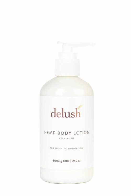Delush - Hemp Body Lotion - Key Lime Pie