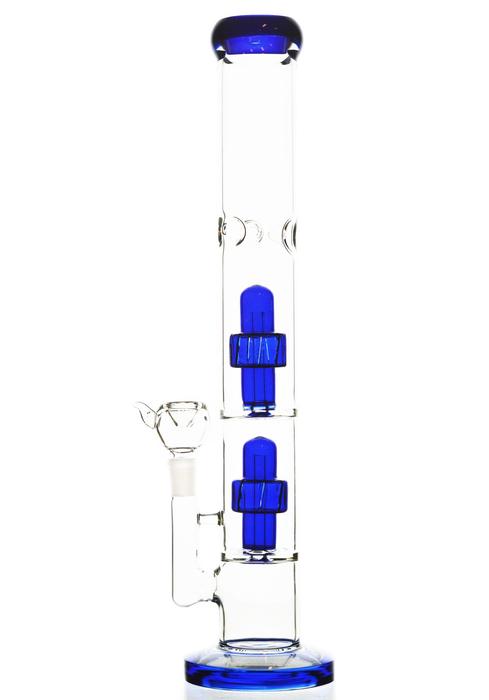 Double Stereo Perc Water Pipe