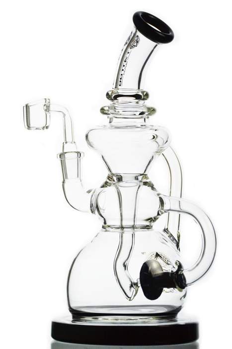 Tattoo Glass - Bubble Base Dual Recycler