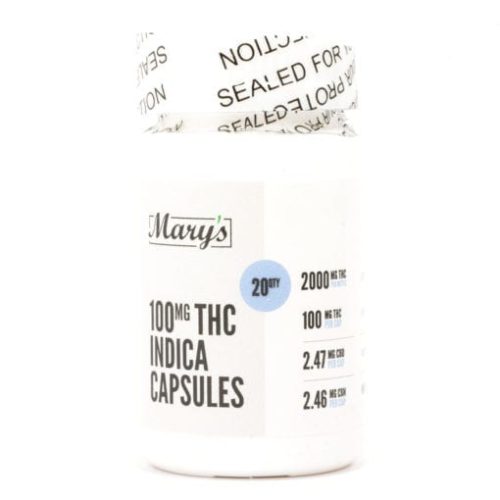 weedsmart_image_Mary's Medibles - Indica Capsules