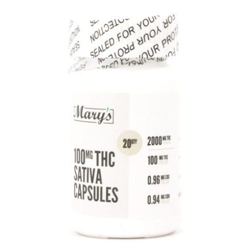 weedsmart_image_Mary's Medibles - Sativa Capsules 2000mg