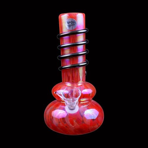 Twisted Sisters - 6" Spiral Colored Beaker Bong