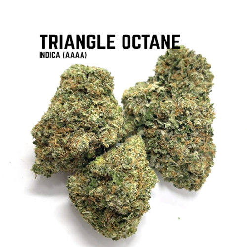 Triangle Octane is an indica dominant cannabis strain. Buy super gassy weed from an online dispensary that offers many craft cannabis deals.