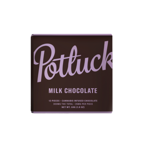 Potluck makes the best edibles when it comes to weed chocolate. Buy edible chocolate bars and other weed edibles online with free shipping.