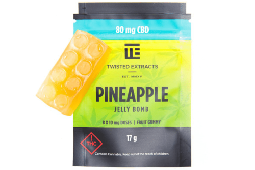 weedsmart_image_Pineapple CBD Jelly Bomb