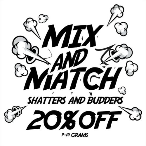 Mix and Match Shatter & Budderwax