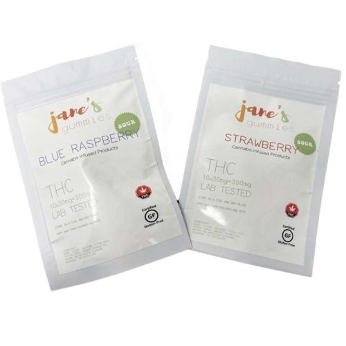 Buy Jane's weed gummies online with xpresspost shipping for free.