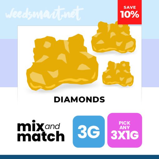 weedsmart_image_Mix and Match: Essence - 3g Diamonds