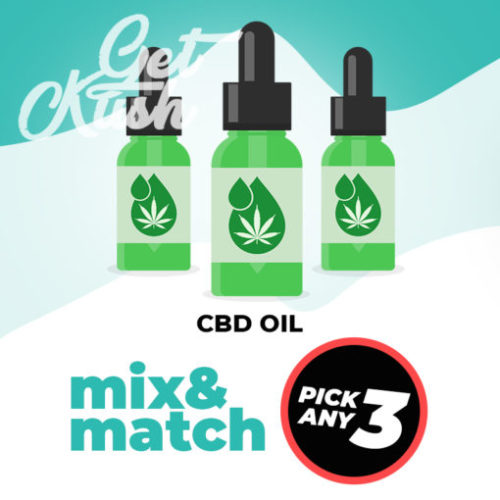 CBD Oil - Mix & Match - Pick Any 3