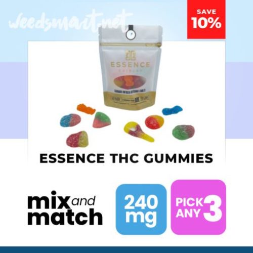 weedsmart_image_Essence 240mg THC gummies Pick any 3