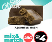 Assorted Hash (28G) – Mix & Match - Pick Any 4